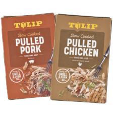 Tulip pulled pork of pulled chicken